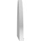 Ekena Millwork Elliptical Sunburst Architectural Grade PVC Pediment, 72"W x 19"H x 2"P PEDPS072X190ELL01 - alternate 4